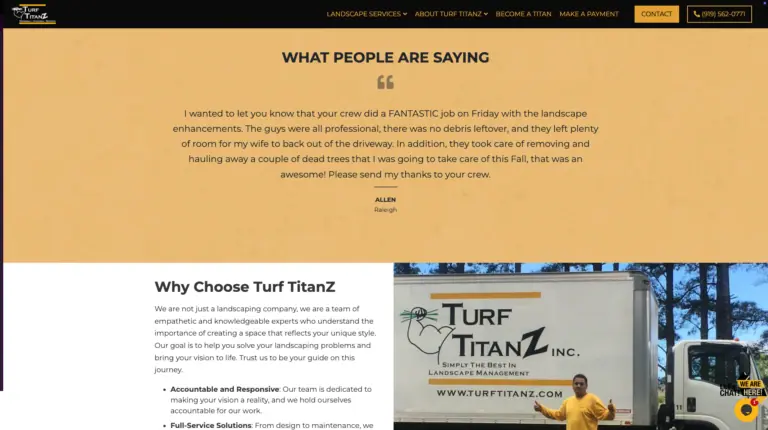 Turftitanz new website